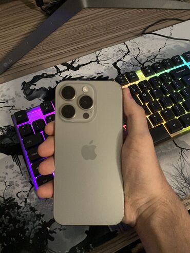 wifi modem adapter: IPhone 15 Pro, 128 ГБ, Natural Titanium, Беспроводная зарядка, Face ID