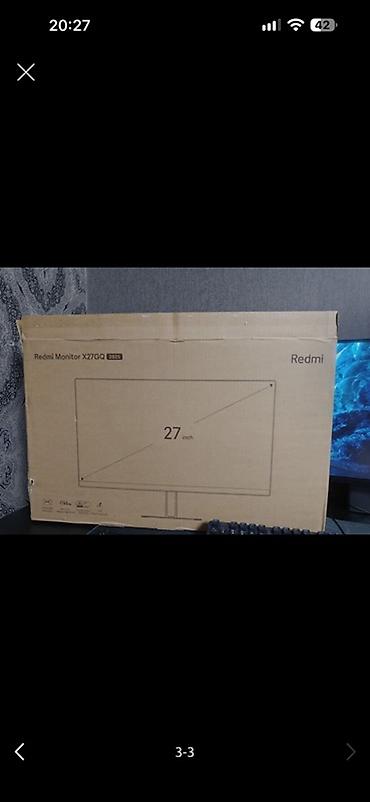 монитор redmi: Монитор Redmi X27GQ (2023) 27/2k ips 180герц - Диагональ 27" - Плоская — 2