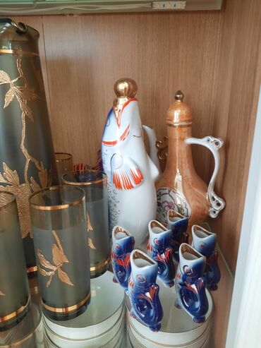 Другие товары для дома: ГРАФИН СО СТАКАНАМИ. БОГЕМИЯ!!! ЧЕХИЯ!!! СЕРВАНТНОЕ ХРАНЕНИЕ — 9