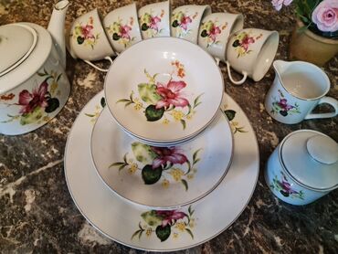 Наборы посуды: Винтаж ссср Графины 1 шт и 5 рюмок в идеальном состоянии с позолотой — 15