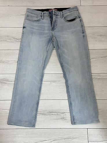 джин: Мужские джинсы 2 Levi’s 501, классическая прямые Для роста 170-180 — 1