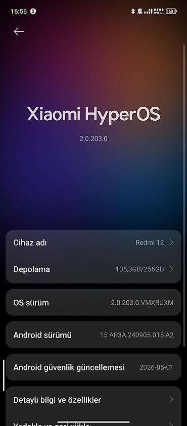 səs yazan yüklə: Redmi 12, 256 GB, rəng - Gümüşü — 4