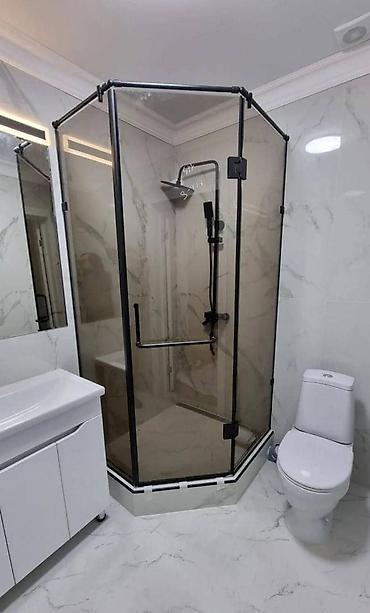 Душевые перегородки и ограждения: Ассалом Алейкум! Айнектен Душ жазайбыз ! Айнек Печкада бышырылат ! — 15