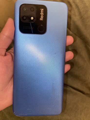 xiaomi note 14 pro qiymeti: Xiaomi Redmi 10C, 128 GB, rəng - Göy, 
 Zəmanət, Sensor, Barmaq izi