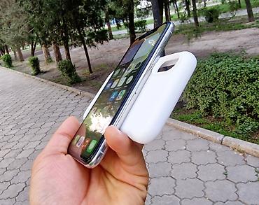 Apple iPhone: IPhone Xs, Б/у, 64 ГБ, Серебристый, Чехол, 100 % — 10