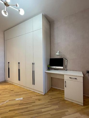 metbex ucun skaf: Düz dolab, Mətbəx üçün, Paltar üçün, Açılan, Quraşdırıla bilən, 6 qapı — 2
