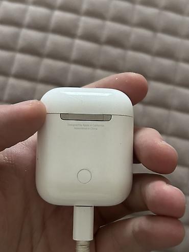 airpods apple: Apple AirPods (Lightning şarj qutusu ilə) - Model: Apple AirPods — 3