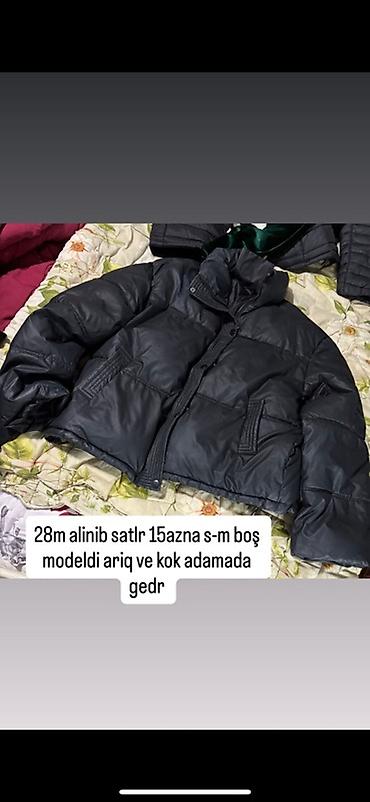Üst geyimi: Satılır: qadın üstdən geyimlər (bir neçə model) 1) Yaşıl qısa şişmə — 2