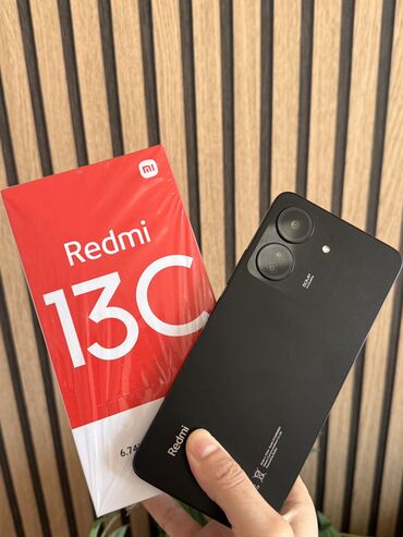 Redmi: Redmi, Redmi 13C, Б/у, 256 ГБ, цвет - Черный, 2 SIM