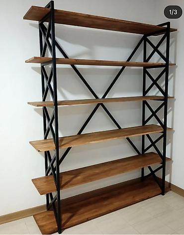 Книжные полки: Книжная полка, Железо, Напольная — 11