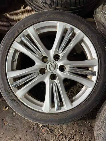 Комплект оригинальных литых дисков Lexus с шинами Falken Azenis FK510 at lalafo.kg Комплект оригинальных литых дисков Lexus с шинами Falken Azenis FK510