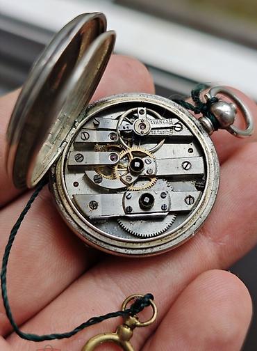 Антикварные часы: Павел Буре 1910 года . Карманные серебряные обслуженные на ходу — 8