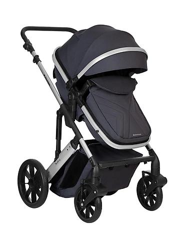 biciklisticki: KIKKA BOO Darling – premium 3u1 kolica sa I-Size auto sedištem, dark — 1
