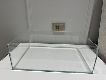 filter akvarium: Şüşə akvarium tıspağa ucun
Material: şəffaf şüşə — 1