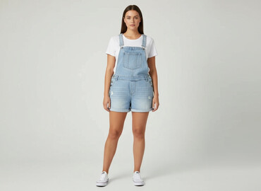 Ogrodniczki: Denim Co, Ogrodniczki damskie, rozmiar 2XL