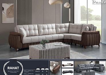 kuna mebeli: Rahat künc divan dəsti Fabrik istehsalı mebellərin topdan qiymətlə — 1
