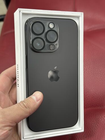 телефон хуае: IPhone 14 Pro, Б/у, 128 ГБ, Черный, Коробка, 88 %