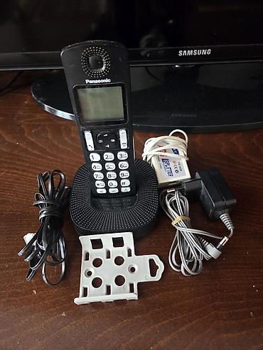 Panasonic simsiz stasionar ev telefonu - Panasonic DECT boru və baza lalafo.az -da — 1 Panasonic simsiz stasionar ev telefonu - Panasonic DECT boru və baza — 1