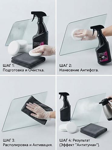 Тиричилик техникасы: Средство против запотевания стекол GLADIATOR Interior Glass Anti-Fog — 3