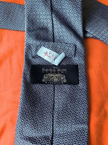 termo geyim: 👔 Savile Row qalstuku satılır! 🇮🇹 İtaliya brendi ✨ 100% təbii ipək 👌 — 3