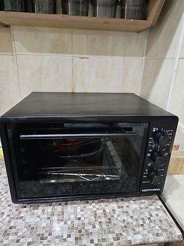 hoffman: Hoffmann elektrik mini soba - Rəng: qara, kompakt stolüstü korpus - — 2