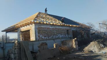 Кровля крыши: Кровельные работы под ключ - Монтаж стропильной системы любой — 7