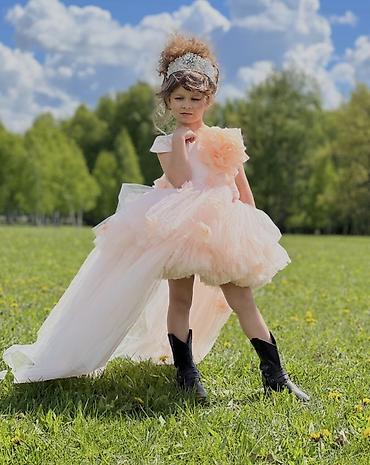 пошив детской одежды: Нарядные детские платья для праздников и фотосессий. - возраст : 4-5 — 8