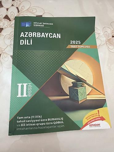 Testlər: Azərbaycan dili Testlər 11-ci sinif, DİM, 2-ci hissə — 1