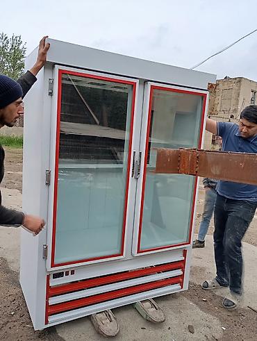 Холодильное оборудование: Et Şkaf Soyuducusu 140 x 70 dir Tezedir, 2 Qapilidir. Qiymeti 1400 — 4