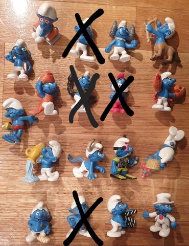 Igračke: Strumfovi sCHLEICH PEYO original igracke na komad. Strumfeta, veliki — 6