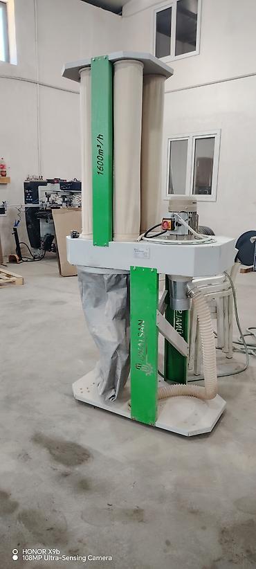 Tozsovuran avadanlığı: Ünalsan UNS 2836-01 sənaye toz sorucu (Industrial Dust Collector) - — 1