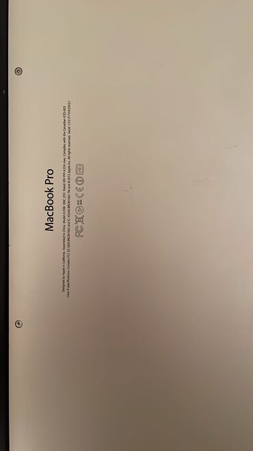 macbook m3 pro: Ноутбук, 8 ГБ ОЗУ, Более 17.3 ", Б/у, Для работы, учебы