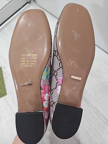 Baletanke: Gucci GG Supreme Blooms baletanke kozne, replika A klase * NOVO * — 4