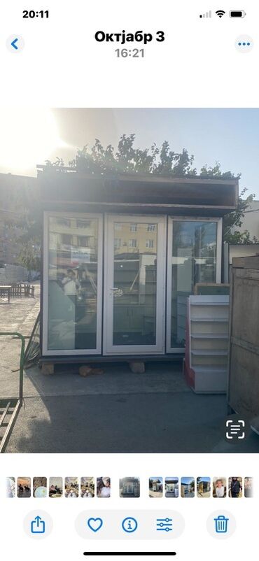 ПО для бизнеса: Satılır: Daşınan ticarət köşkü (konteyner tipli kiosk) - Ön tərəfi