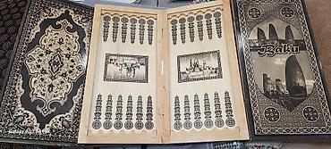 Nərdlər: Taxta nərd–şahmat dəsti - Material: cilalanmış təbii ağac - 2-si — 7