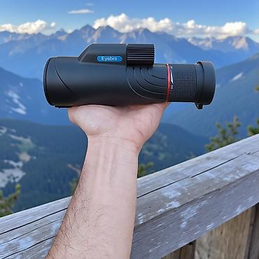 sport sunka: Monocular Eyebre 10-20x50mm Qablı. Aydın və parlaq təsvirə zəmanət — 1