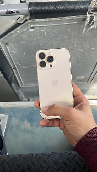 iphone xoş max: IPhone 13 Pro, 128 GB, Qızılı, Face ID — 1