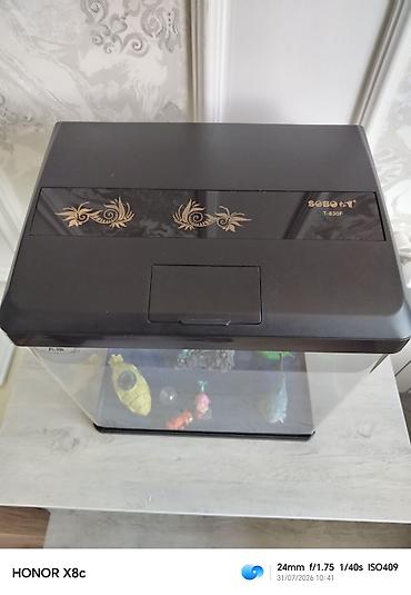 akvarium satilir: Tezedi zavod istehsalıdi bütün aksesuarlariyla birlikdə satilir — 4