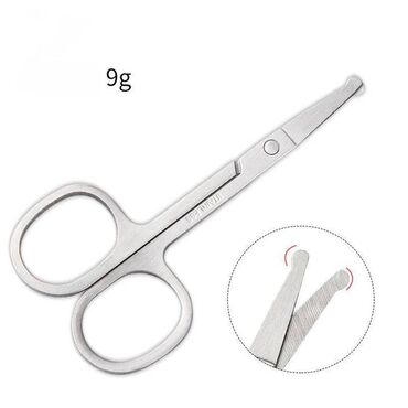 Другие аксессуары: Ножницы - триммер мини безопасные для удаления волос в носу, ухе