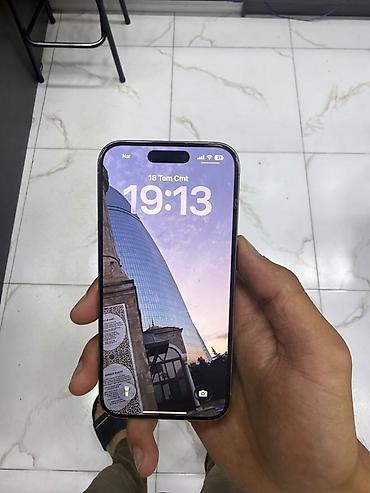 Apple iPhone: IPhone 15 Pro, White Titanium, Face ID -da lalafo.az — 4 Apple iPhone: IPhone 15 Pro, White Titanium, Face ID — 4