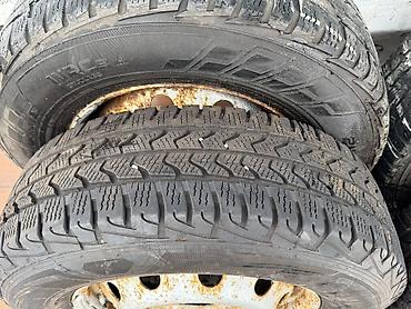 Колеса в сборе: Колеса в сборе 215 / 75 / R 16, Зима, Б/у, Комплект, Легкий коммерческий транспорт (C/LT), Железные, отверстий - 5 — 13