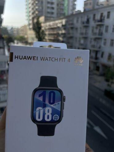 Smart saatlar: Smart saat, Huawei, Sensor ekran, rəng - Qara