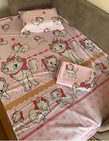 Posteljina: Dečija posteljina – motivi omiljenih junaka - Set sadrži: jorgansku — 4