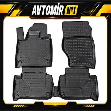 Транспорт: Audi Q7 2005-2015 üçün salon rezin ayaqaltı Audi Q7 2005-2015 üçün — 1