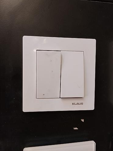 argb controller: Двухклавишный настенный выключатель KLAUS - Тип: механический — 1