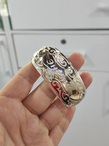 Серебряные браслеты: Билерики с надписями Серебро напыление золото 925 пробы Размеры — 9