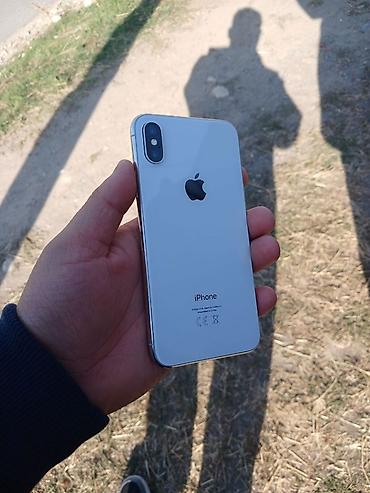 iphone 8 бу: IPhone X, Б/у, 64 ГБ, Серебристый, Чехол, 100 % — 2