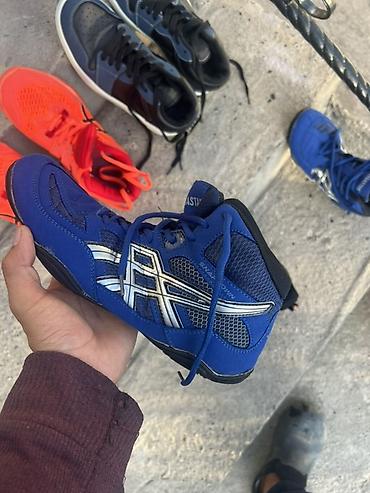 Жеке буюмдар: Борцовки ASICS Snapdown, синие Размер 39 - Тип: спортивная обувь для — 2