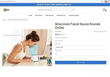 Aparati za čišćenje lica: SilverCrest parna sauna za lice - Aparat za negu i dubinsko čišćenje — 3