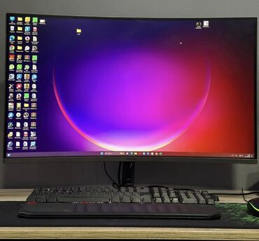 монтор: Монитор, Samsung, Б/у, QLED, 31" - 32"